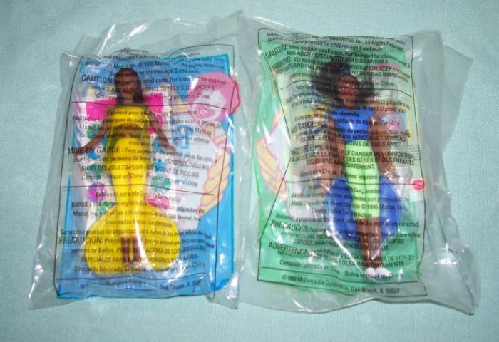 McDonalds Barbies 1999 Lot of 2 #BR9902C