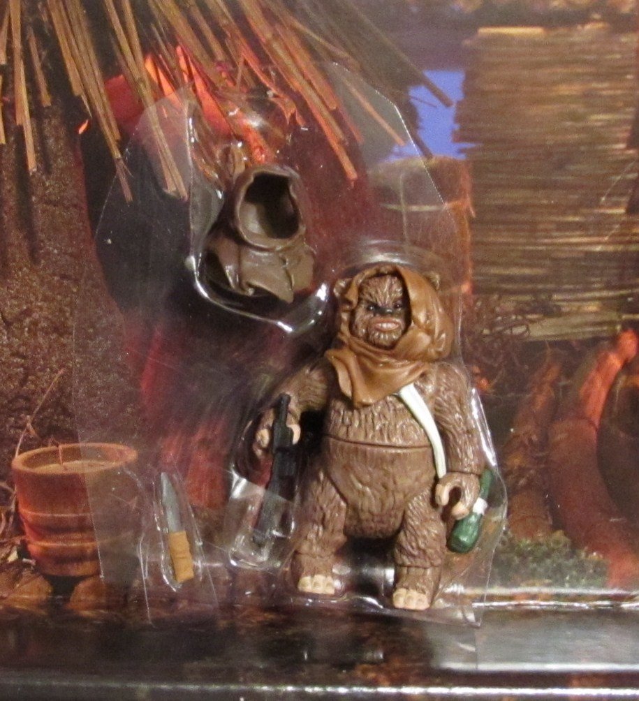 Star Wars 2012 EWOK FLITCHEE FIGURE Loose Return of the Jedi Pack TRU Exclusive