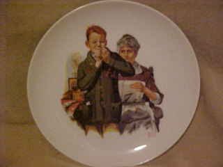 CHARMING NORMAN ROCKWELL COLLECTOR PLATE