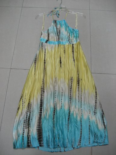 BCBG Silk Tie Dyed Halter Dress Size 2, 4 ,6