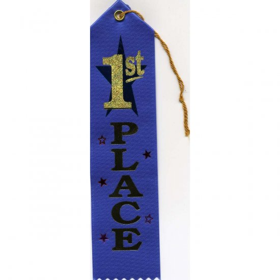First Place Printed Award Ribbons