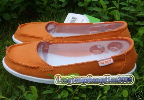 new CROCSâ„¢ Santa Cruz Women' shoes orange SZ:W5-W9=EUR35-39