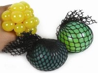 12 Mesh Squish Balls - Changes Color!