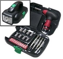 25 Piece Tool Kit with Flash Light