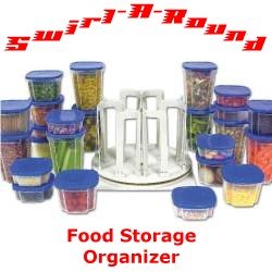 Swirl Around Carousel Organizer