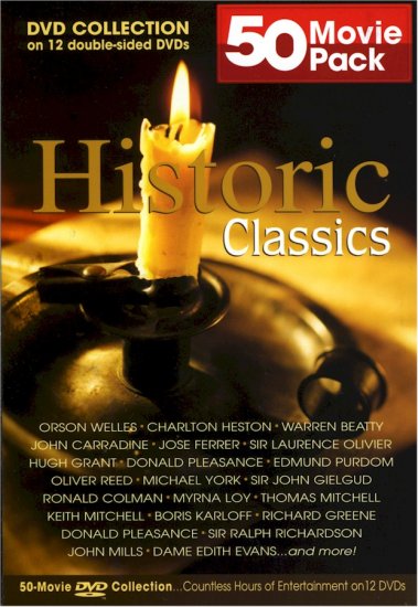50 Movie Pack Historical Classics