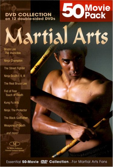 50 movie Pack Martial Arts