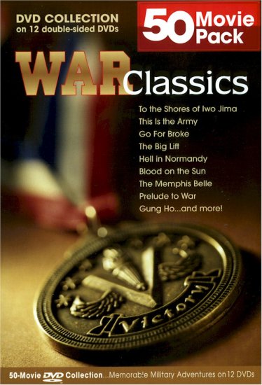 50 Movie Pack War Classics
