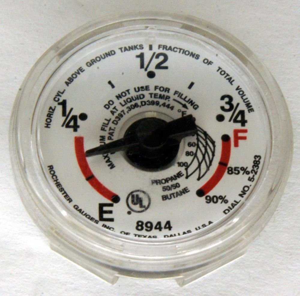 MANCHESTER SNAP ON G12653 PROPANE SIGHT GAUGE DIAL 8944 TANK LPG