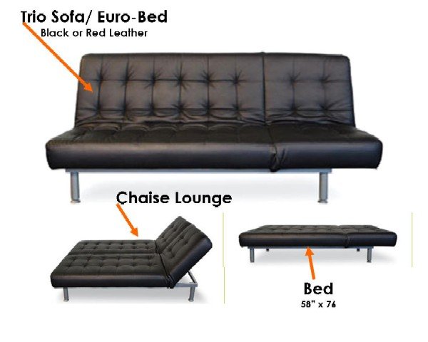 TRIO SOFA BED