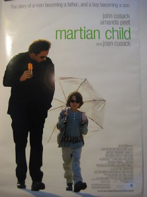 MARTIAN CHILD,TEASER MOVIE THEATER POSTER, John Cusack