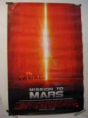Mission To Mars, Original Movie Poster, D/S, SciFi