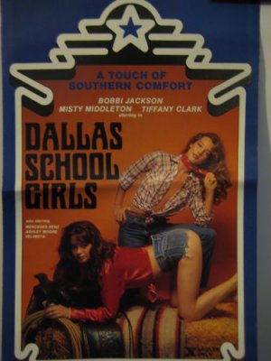 Dallas School Girls, Adult Pressbook,RARE,1981,