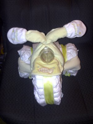 Tricycle Diaper Cake (Your Choice of Color)