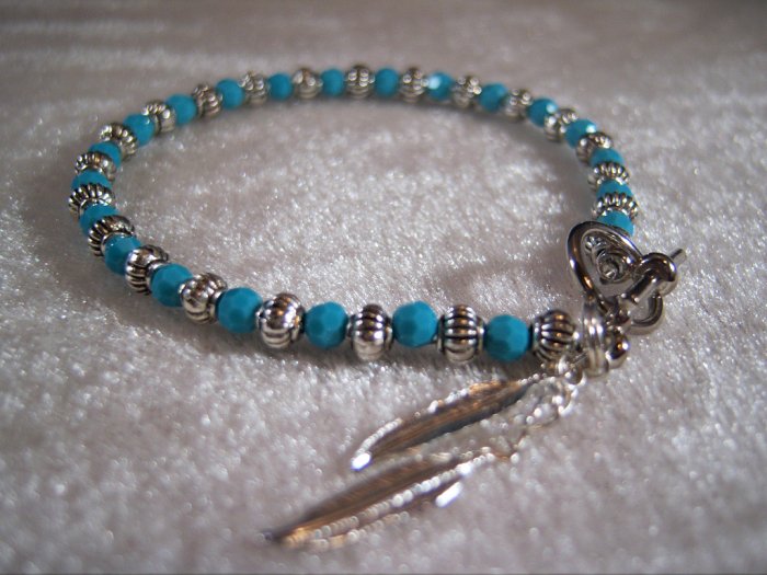 Turquoise Swarovski Bracelet