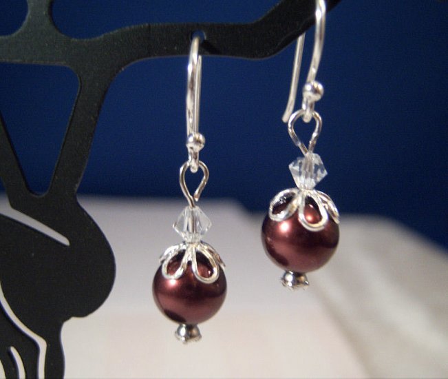 Chocolate Drops Sterling Silver