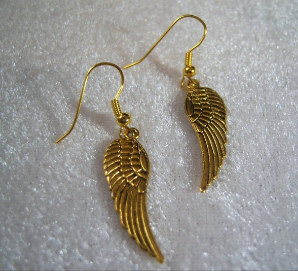 Golden Wings Earrings