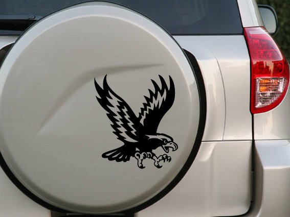 Eagle Custom Vinyl Sticker Decal, Car Decal, Bumper Sticker, Laptop Decal, Window Sticker