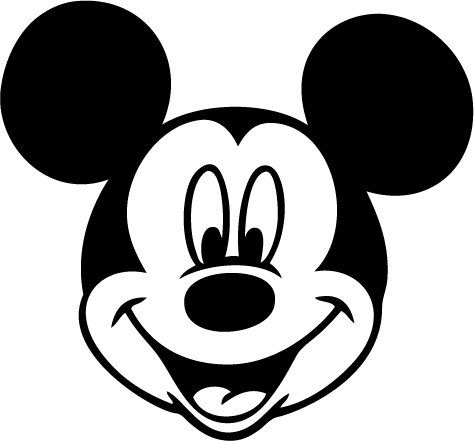 Mickey Mouse Vinyl Sticker Decal 567, Car Decal, Bumper Sticker, Laptop Decal, Window Sticker