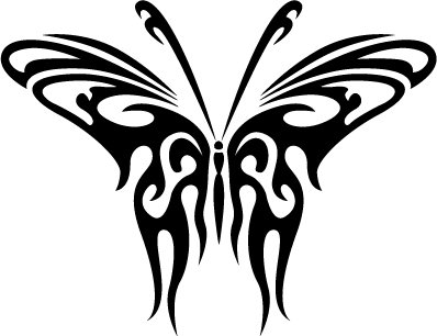 Butterfly Custom Made Vinyl Sticker Decal 003, Car Decal, Bumper Sticker, Window Sticker