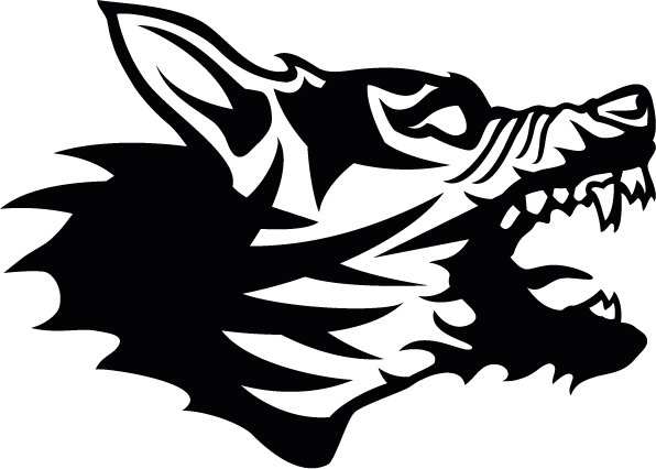 Crazy Dog Custom Vinyl Sticker Decal, Car Decal, Bumper Sticker, Laptop Decal, Window Sticker