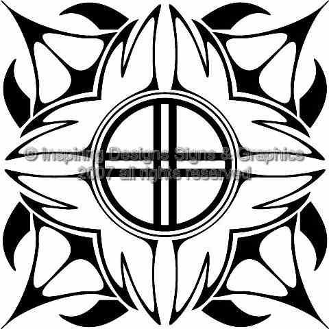 Custom Vector Tribal 08 EPS AI