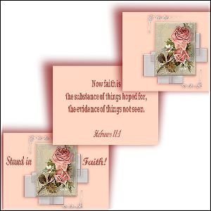 Hebrews 11:1 Faith Screen-Saver
