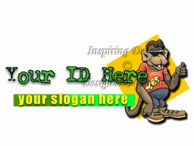 Too Kewl Monkey Logo 7