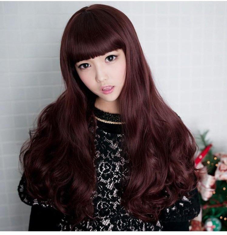 Free Shipping high quality Guarantee100% Hot-sales brand new wig W021 Long curly hair