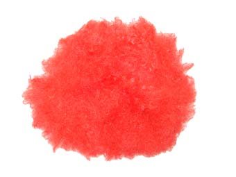 red afro hair