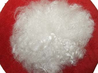 white afro hair