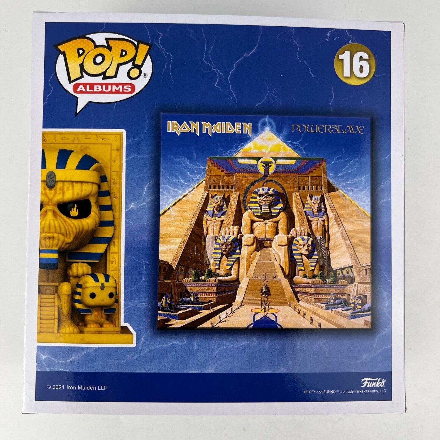 Funko Pop Rocks Album Iron Maiden Powerslave New