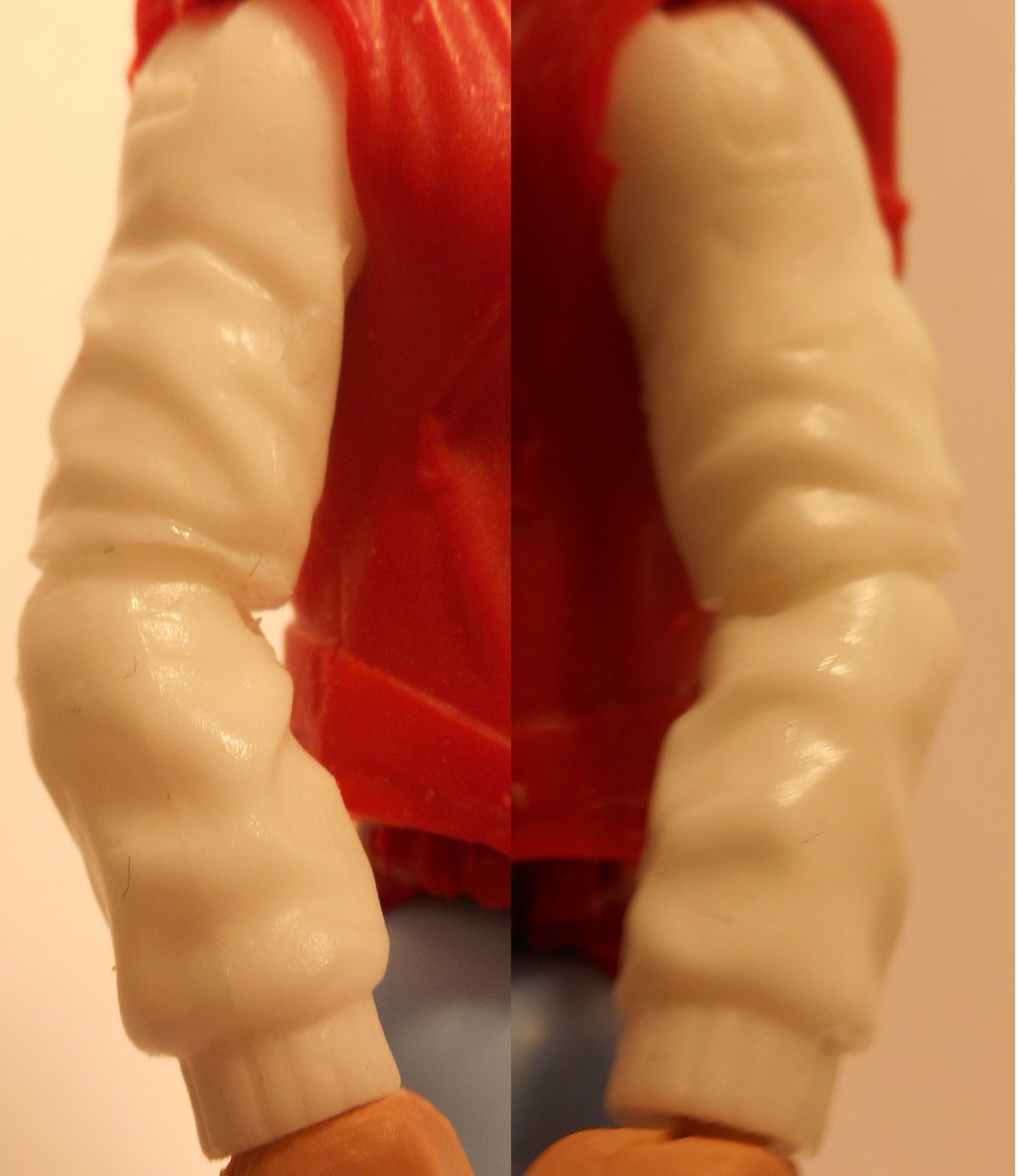 elastic cuffed coat sleeves