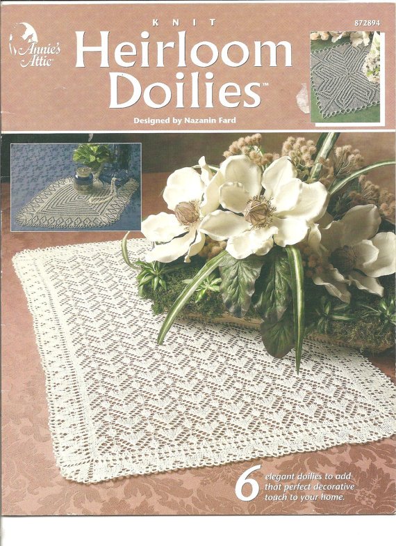Annie's Attic Heirloom Doilies Crochet Patterns