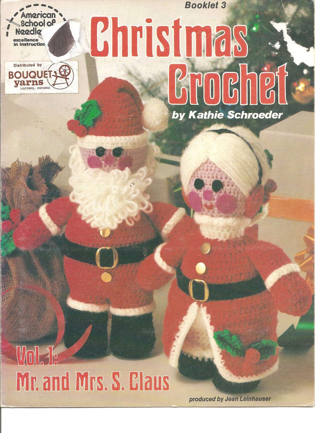 Christmas Crochet Mr and Mrs. S Claus Crochet Patterns