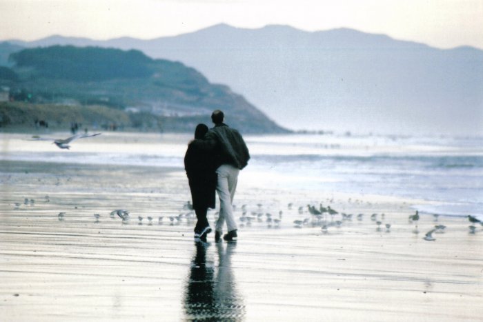 Stroll on the beach