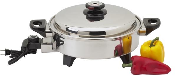 KTOILCORE - Precise Heat 3.5qt Surgical Stainless Steel Oil Core Skillet