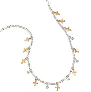 Embellished Cross Necklace - Avon
