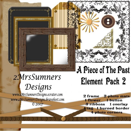 A Piece of the Past Element Pack 2