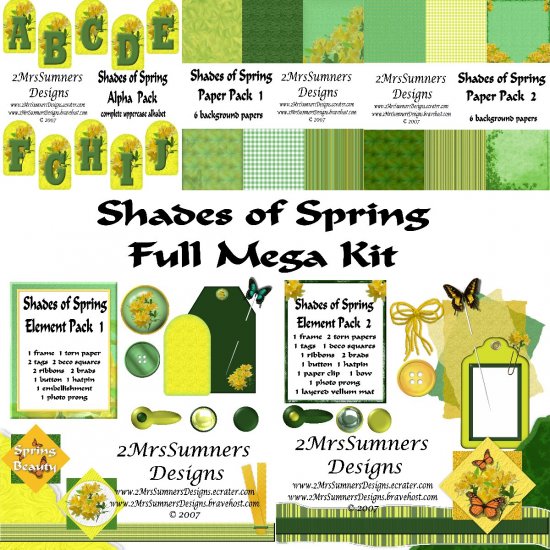 Shades of Spring (Full Kit)