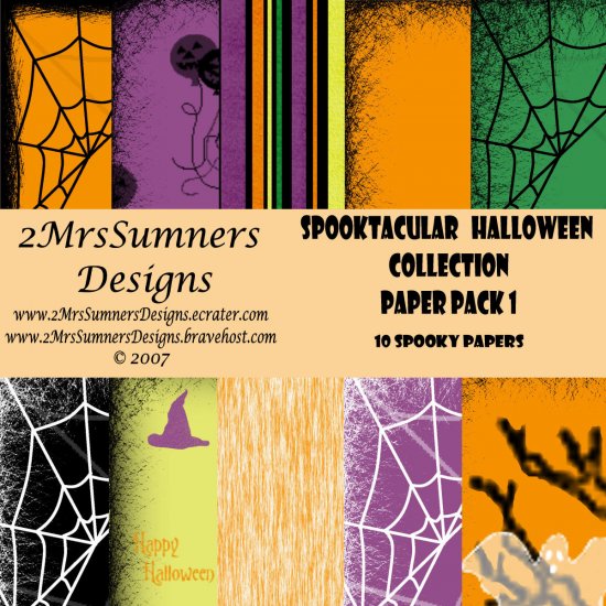 Spooktacular Halloween Collection Paper Pack 1