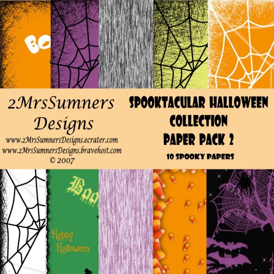 Spooktacular Halloween Collection Paper Pack 2