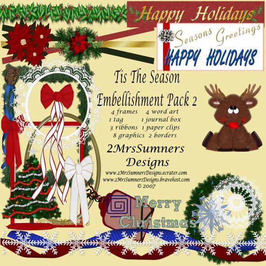 Tis the Season Element Pack 2