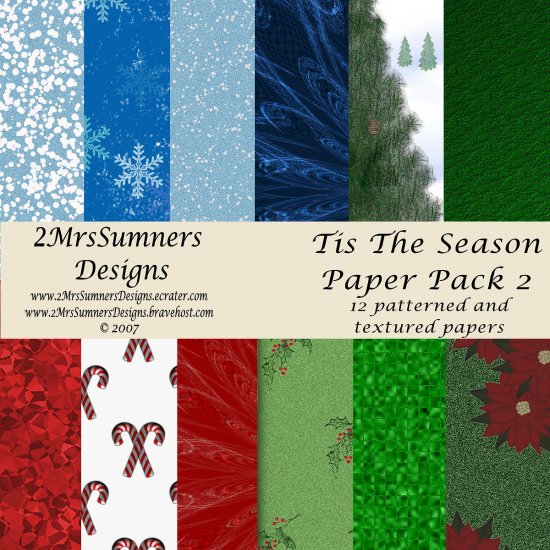 Tis the Season Paper Pack 2
