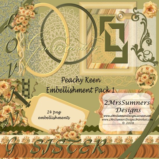 Peachy Keen Element Pack 1