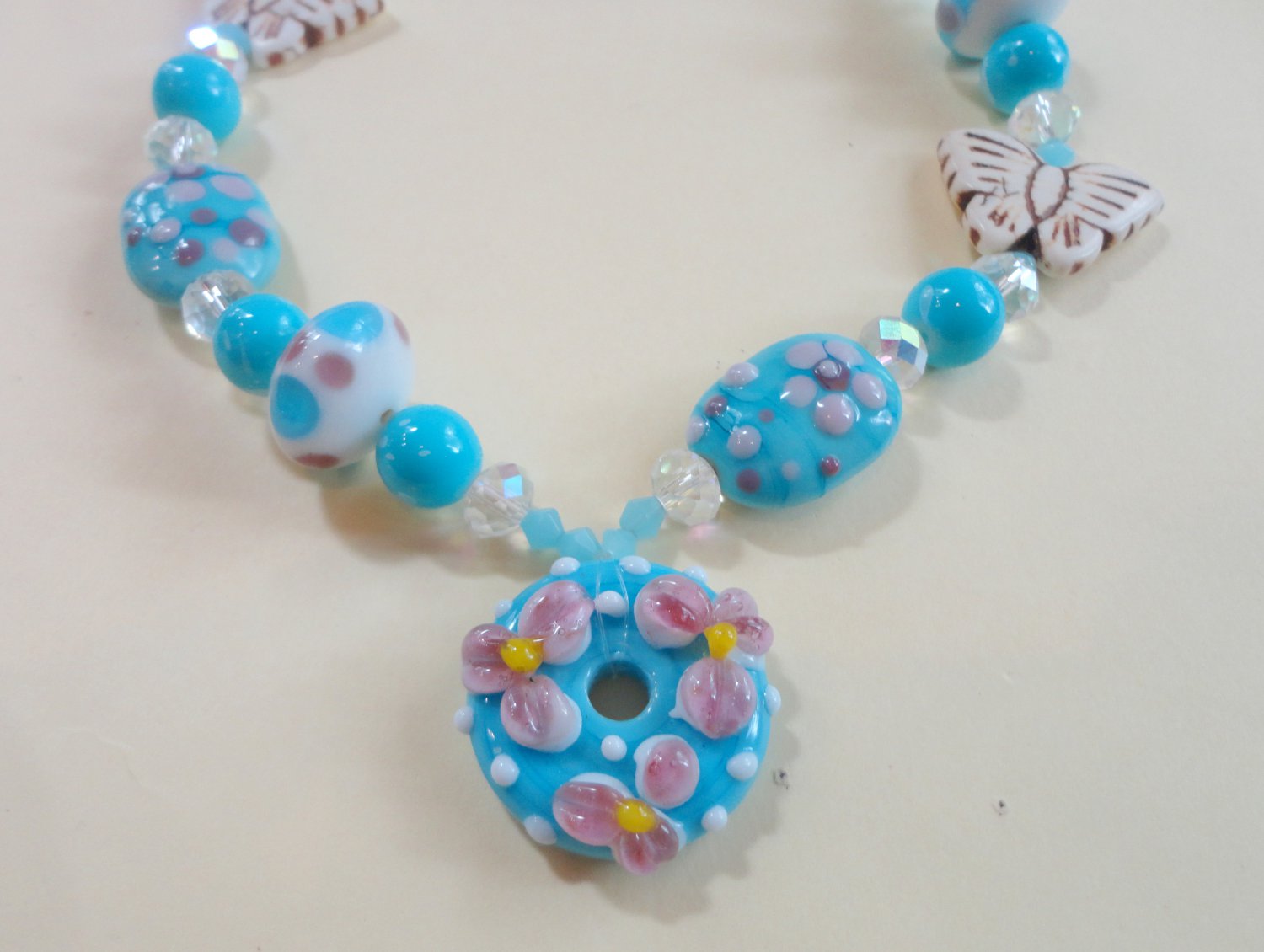 Pastel Perfection Bead Necklace