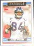 2006 Topps Javon Walker #260 Broncos