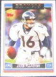 2006 Topps Jake Plummer #63 Broncos