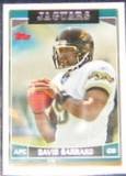 2006 Topps David Garrard #6 Jaguars