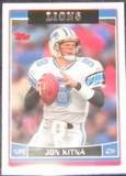 2006 Topps Jon Kitna #86 Lions